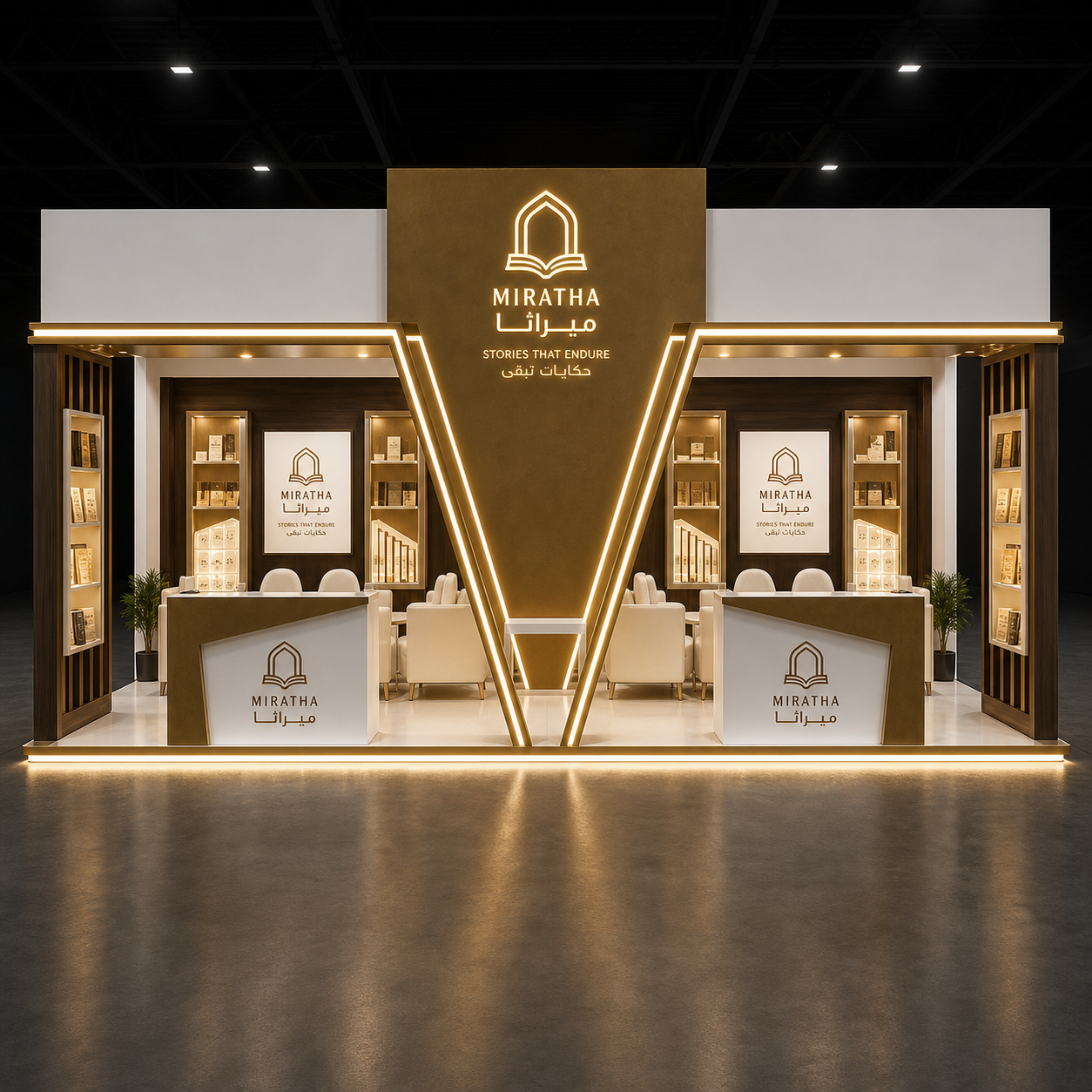 MIRATHA 6×3 cultural exhibition booth