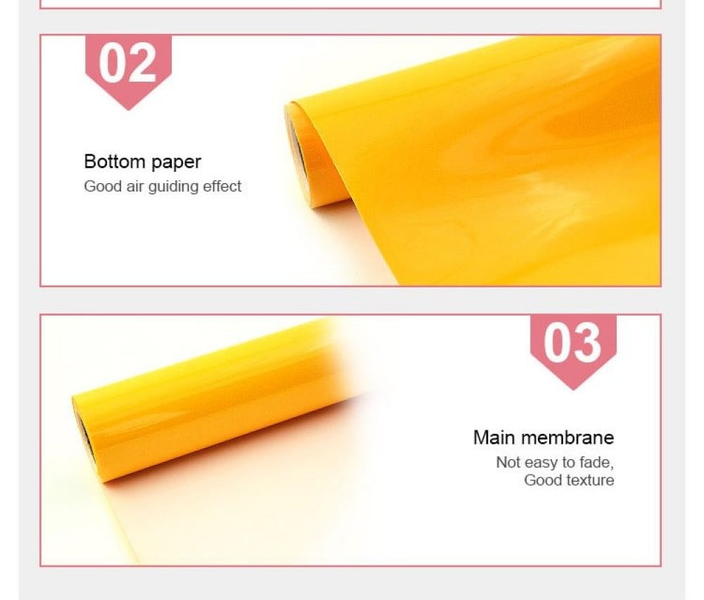 heat-transfer vinyl yellow velvet fabric — product image 2