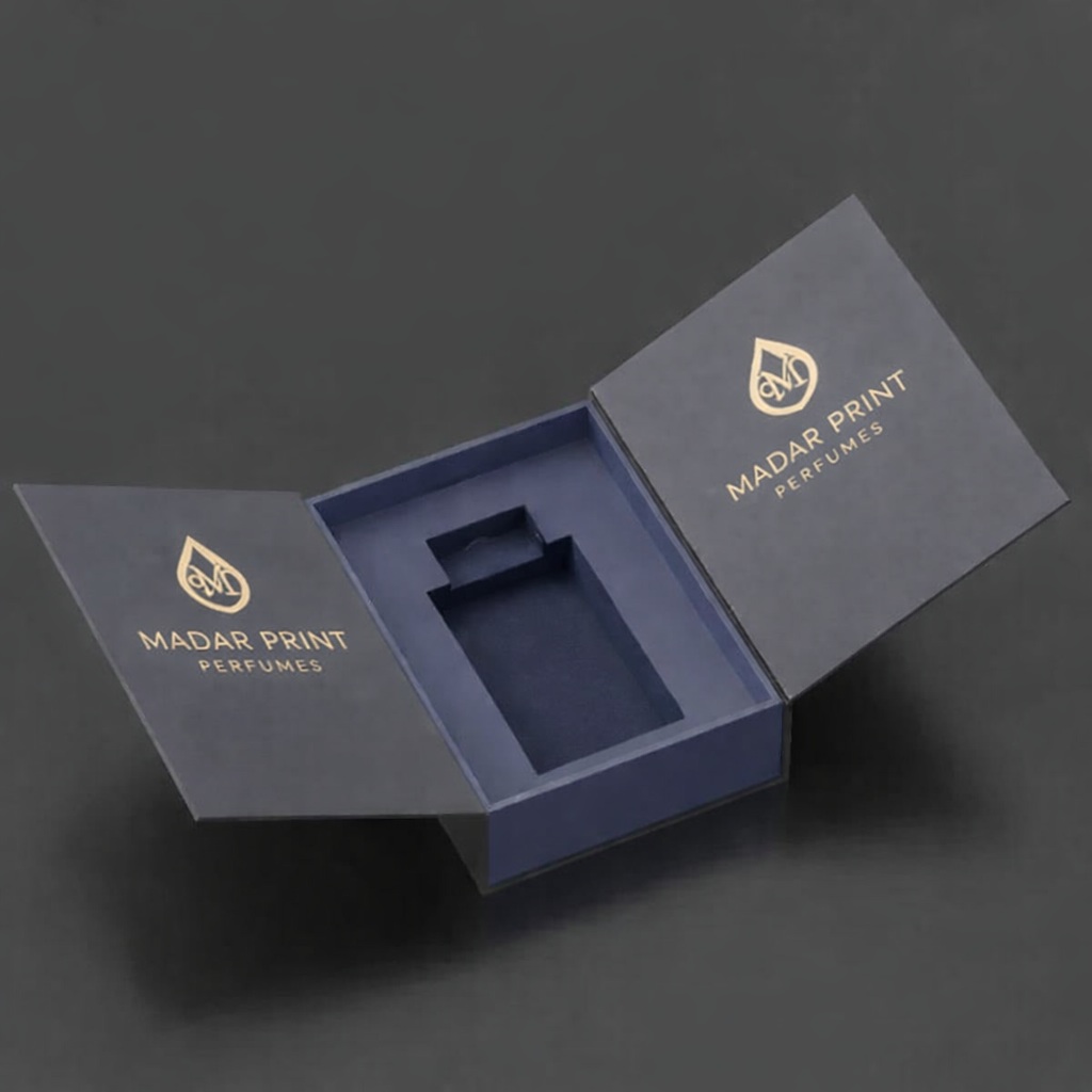 Luxury مطبوع حسب الطلب عطر علبة مع Rigid Structure و Foam Insert