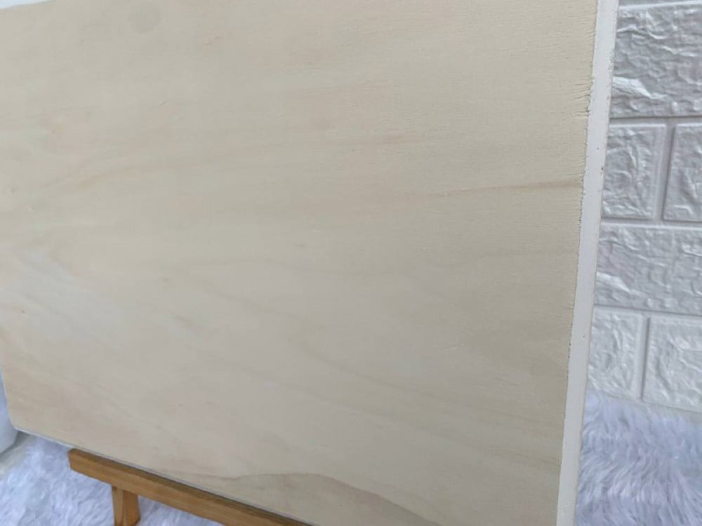 Rectangular wooden board for sublimation printing, size 38x28 cm — product image 2