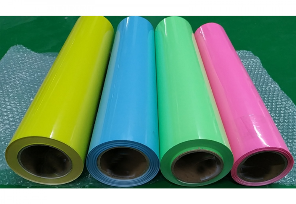 Pink glow in the dark heat-transfer vinyl — product image 2