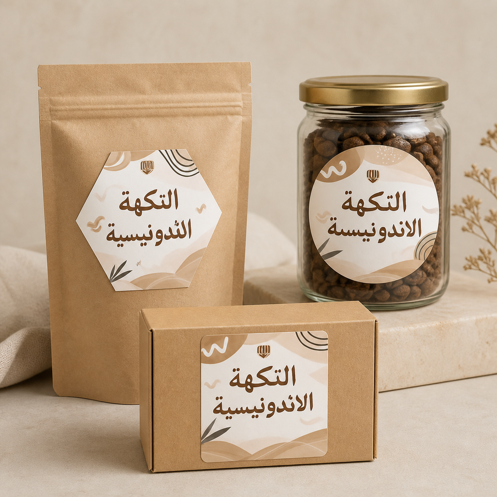 صورة استخدام واقعي لمنتج printed-label-different-sized