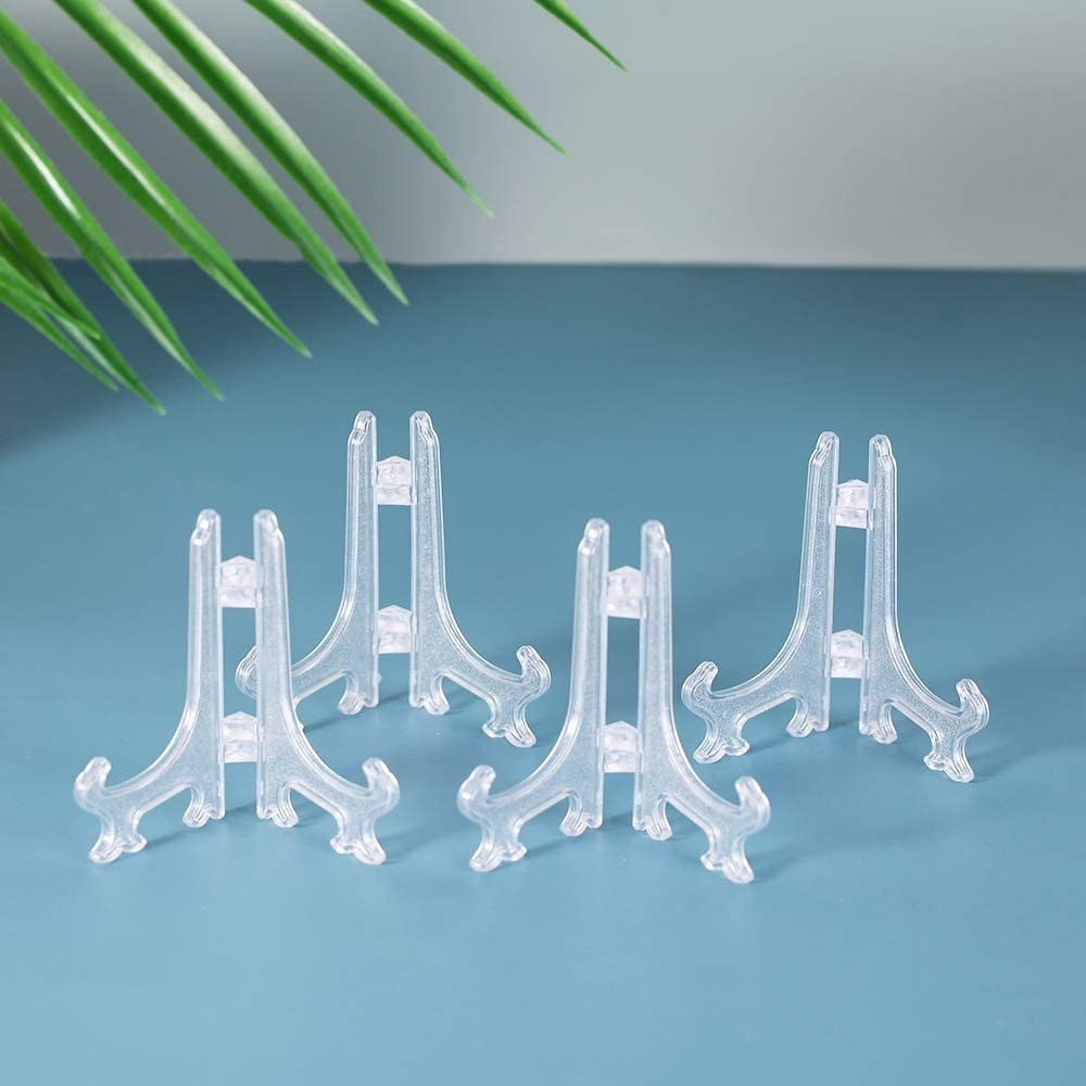 Transparent plastic stand, size 15 cm — product image 6