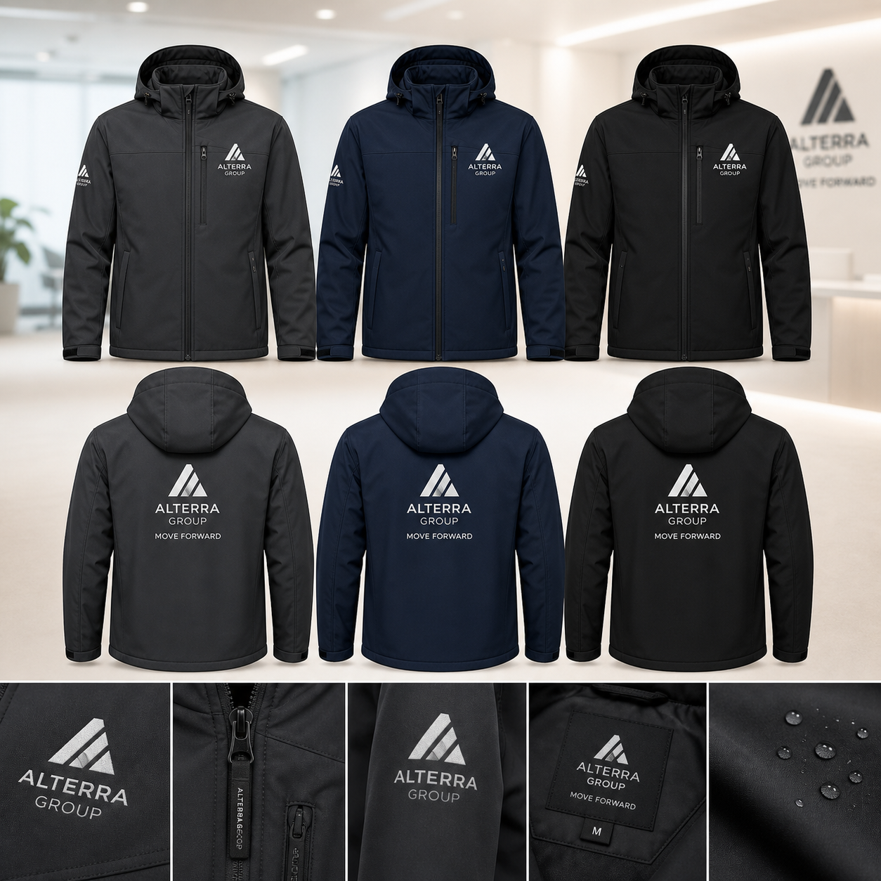 Custom Softshell & Winter Jackets