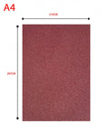 Glitter rose surface sticker A4 — product image 1