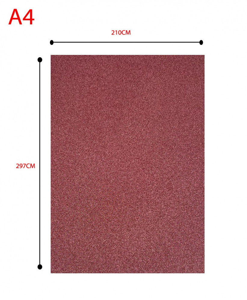 Glitter rose surface sticker A4 — product image 1