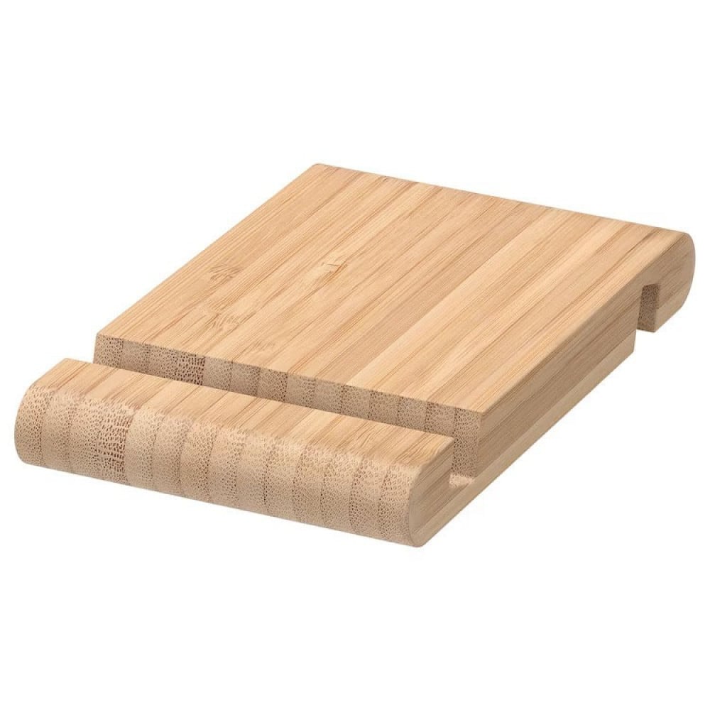 Wooden mobile phone stand with vinyl or thermal surface printing — product image 5