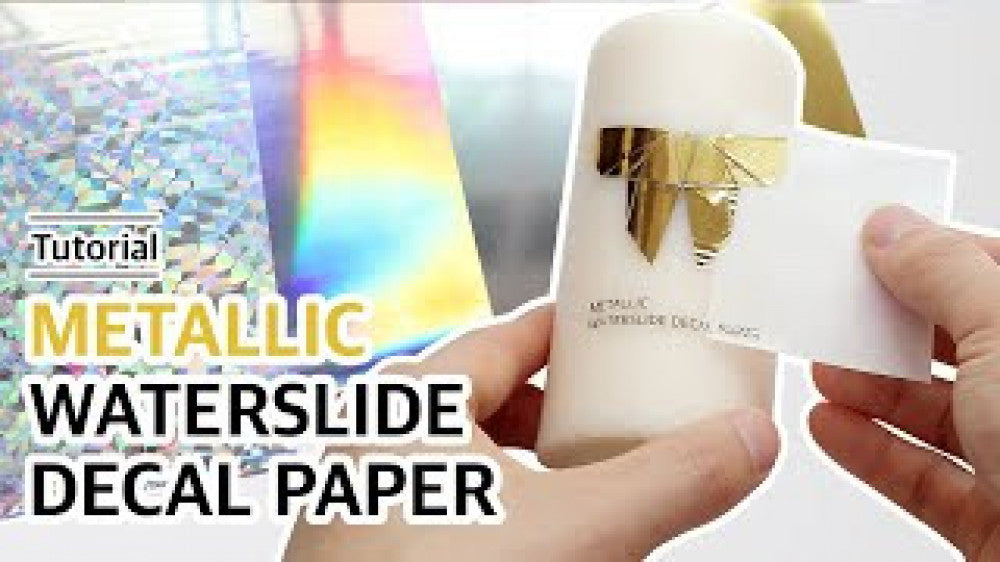 Metallic silver watercolor paper for laser printers - Korean — product image 6
