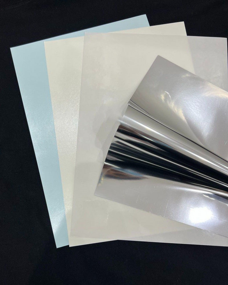 Silver temporary tattoo for laser printers, 5 sheets — product image 1