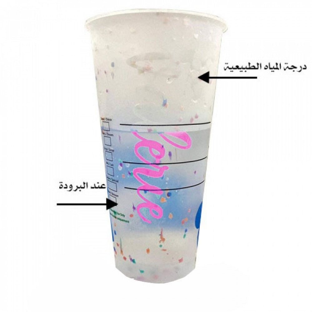 Magic roof vinyl is transparent to pink with cold — product image 2