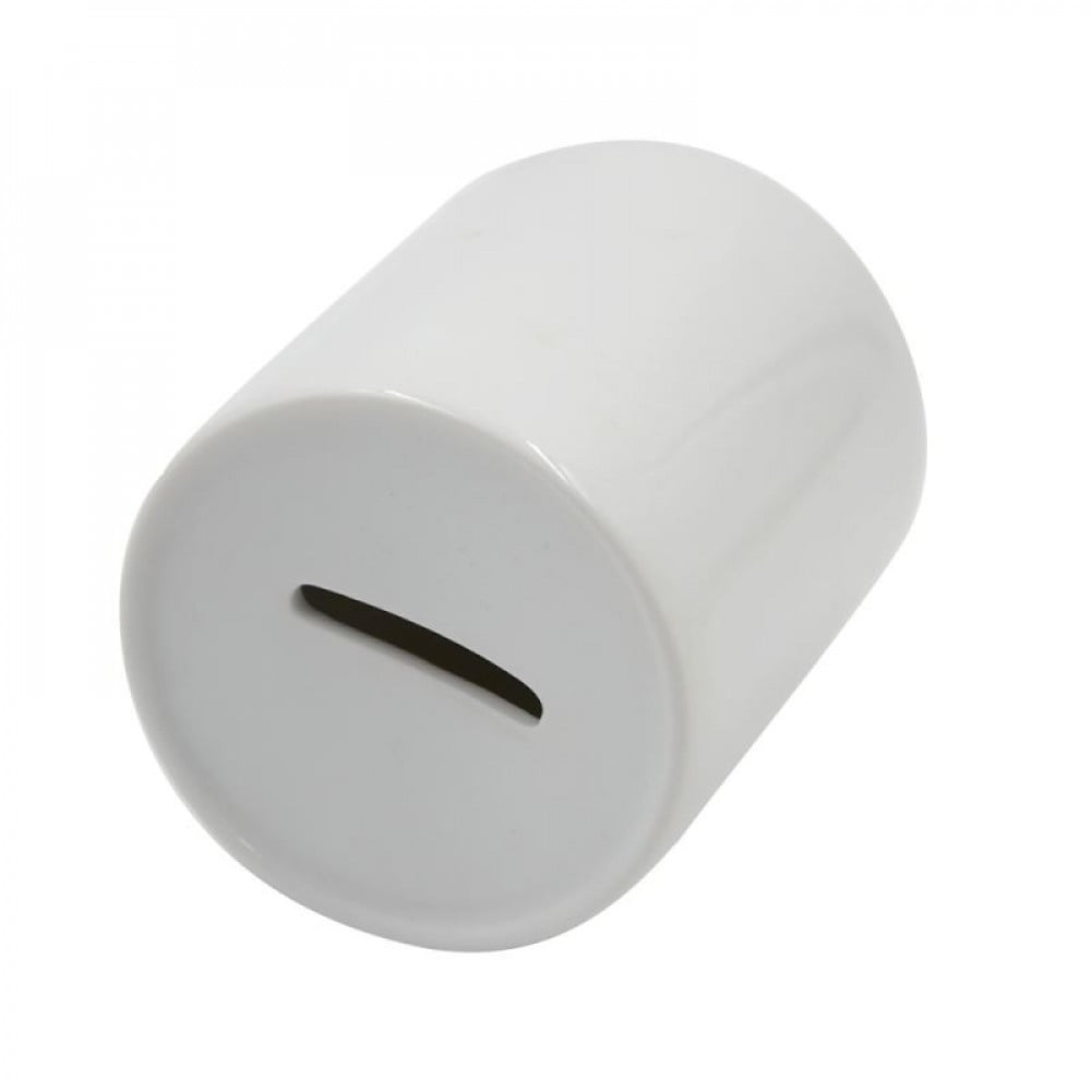Ceramic money saving piggy bank, 11 ounces, Sublimation — product image 1